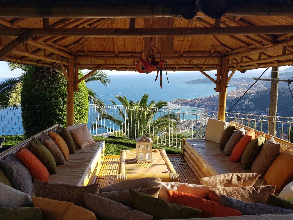 Villa Panoramica Mentone Esterno foto